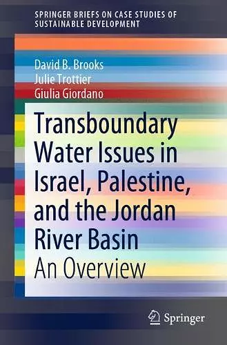 Transboundary Water Issues in Israel, Palestine, and the Jordan River Basin cover