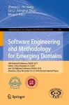 Software Engineering and Methodology for Emerging Domains cover