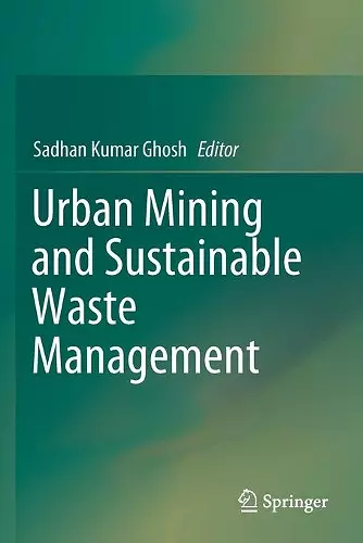 Urban Mining and Sustainable Waste Management cover