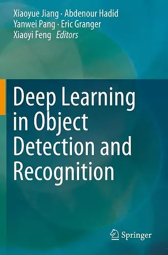 Deep Learning in Object Detection and Recognition cover