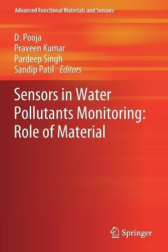 Sensors in Water Pollutants Monitoring: Role of Material cover