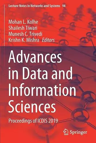 Advances in Data and Information Sciences cover