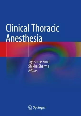 Clinical Thoracic Anesthesia cover