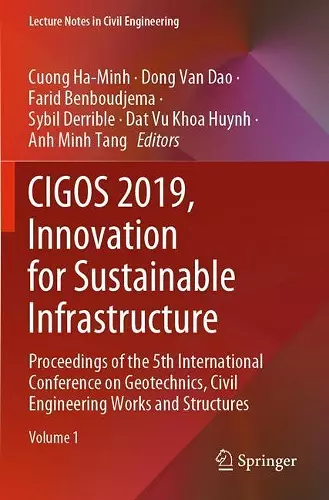 CIGOS 2019, Innovation for Sustainable Infrastructure cover