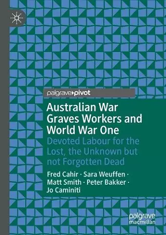 Australian War Graves Workers and World War One cover