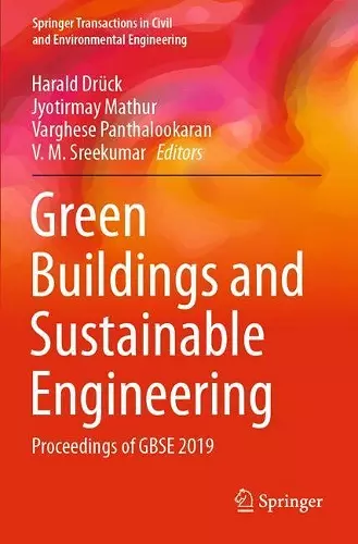Green Buildings and Sustainable Engineering cover