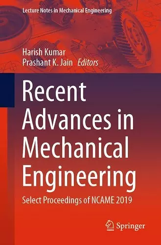 Recent Advances in Mechanical Engineering cover