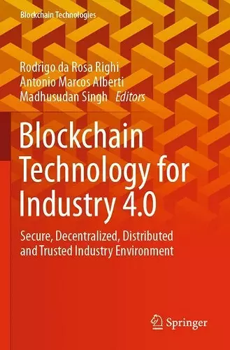 Blockchain Technology for Industry 4.0 cover
