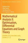 Mathematical Analysis II: Optimisation, Differential Equations and Graph Theory cover