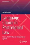 Language Choice in Postcolonial Law cover