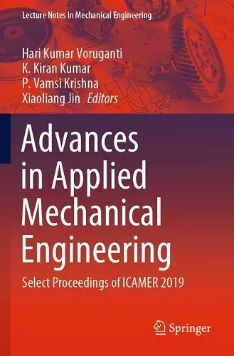 Advances in Applied Mechanical Engineering cover