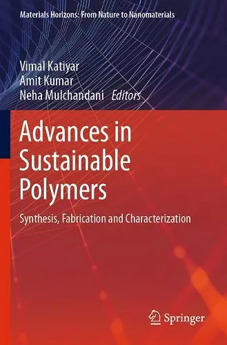 Advances in Sustainable Polymers cover