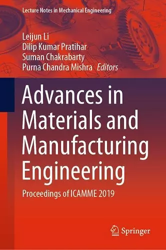 Advances in Materials and Manufacturing Engineering cover