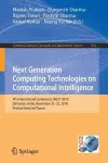 Next Generation Computing Technologies on Computational Intelligence cover