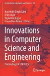 Innovations in Computer Science and Engineering cover