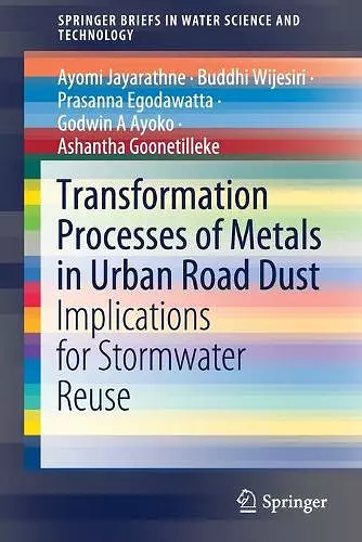 Transformation Processes of Metals in Urban Road Dust cover