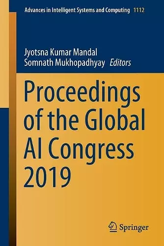 Proceedings of the Global AI Congress 2019 cover