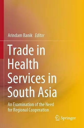 Trade in Health Services in South Asia cover