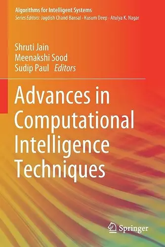 Advances in Computational Intelligence Techniques cover