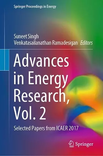 Advances in Energy Research, Vol. 2 cover