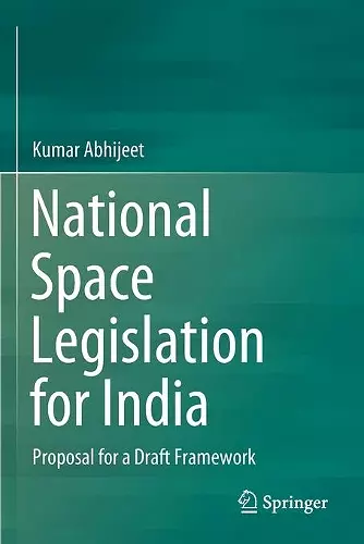 National Space Legislation for India cover