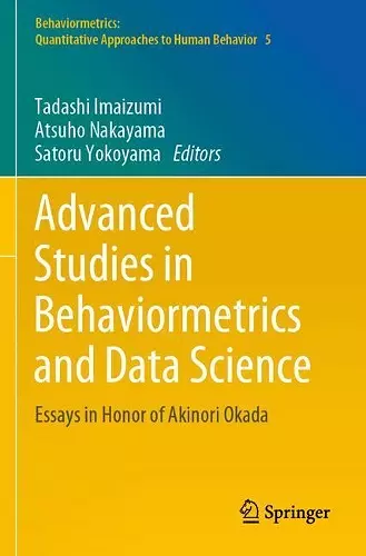Advanced Studies in Behaviormetrics and Data Science cover
