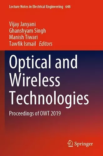 Optical and Wireless Technologies cover