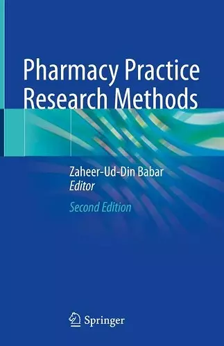 Pharmacy Practice Research Methods cover