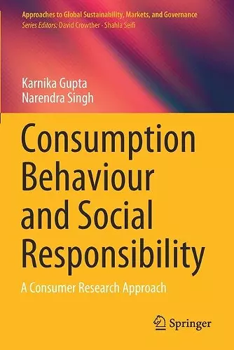 Consumption Behaviour and Social Responsibility cover