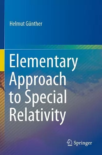 Elementary Approach to Special Relativity cover