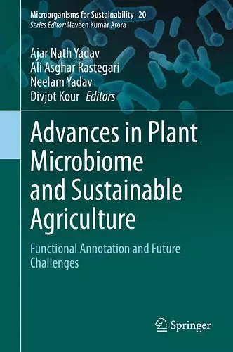 Advances in Plant Microbiome and Sustainable Agriculture cover