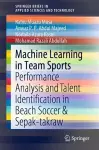 Machine Learning in Team Sports cover