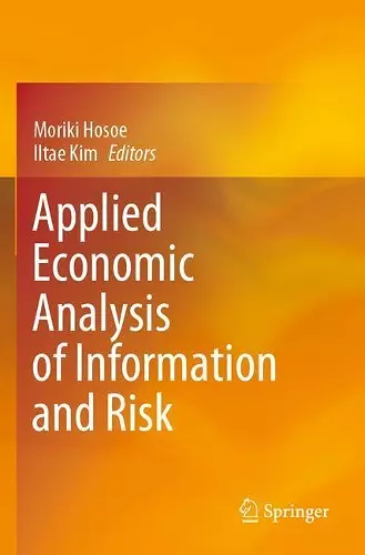 Applied Economic Analysis of Information and Risk cover