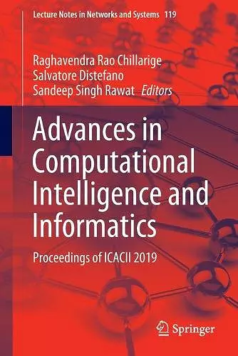 Advances in Computational Intelligence and Informatics cover