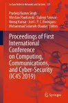 Proceedings of First International Conference on Computing, Communications, and Cyber-Security (IC4S 2019) cover