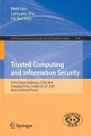 Trusted Computing and Information Security cover