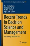 Recent Trends in Decision Science and Management cover