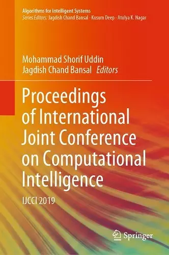 Proceedings of International Joint Conference on Computational Intelligence cover