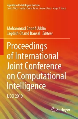 Proceedings of International Joint Conference on Computational Intelligence cover