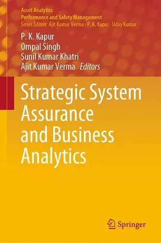 Strategic System Assurance and Business Analytics cover