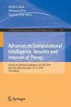 Advances in Computational Intelligence, Security and Internet of Things cover