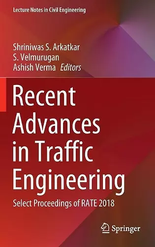 Recent Advances in Traffic Engineering cover