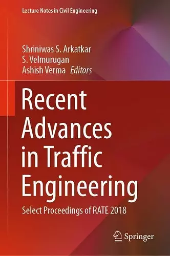 Recent Advances in Traffic Engineering cover