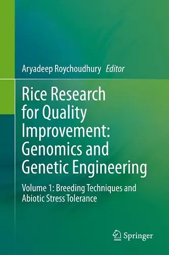 Rice Research for Quality Improvement: Genomics and Genetic Engineering cover