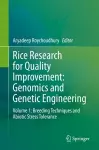 Rice Research for Quality Improvement: Genomics and Genetic Engineering cover