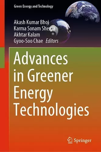 Advances in Greener Energy Technologies cover
