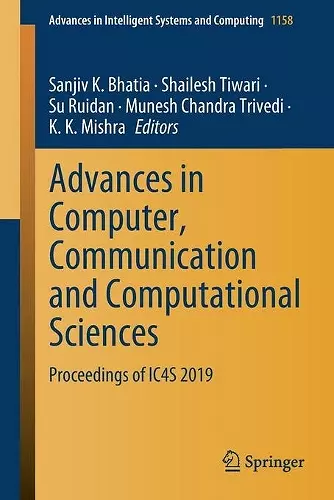 Advances in Computer, Communication and Computational Sciences cover