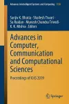 Advances in Computer, Communication and Computational Sciences cover
