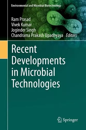 Recent Developments in Microbial Technologies cover