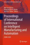 Proceedings of International Conference on Intelligent Manufacturing and Automation cover